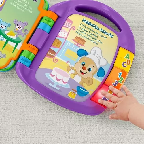 cumpără Jucărie muzicală Fisher Price DKJ99 Cartulia Muzicala cu poiezii (ro) în Chișinău 