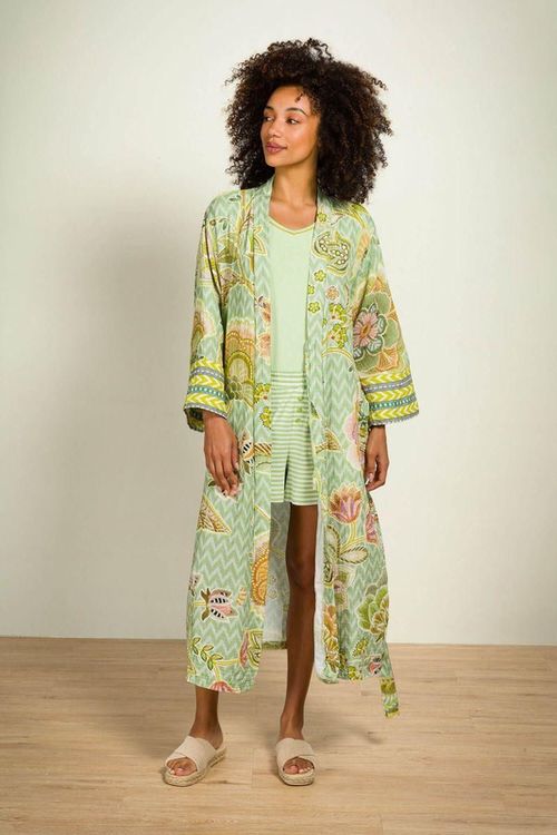 купить Домашний текстиль Pip Studio 51.510.825 Noa Kimono Hakuna Light Green XL Light Green в Кишинёве 