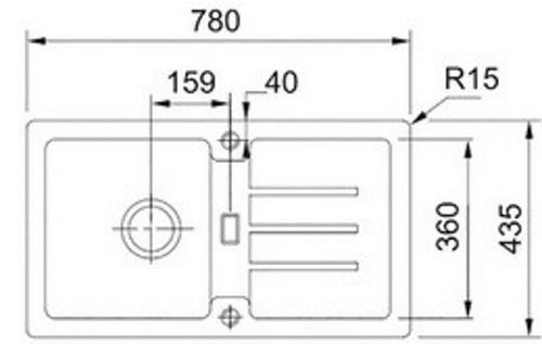 cumpără Chiuvetă bucătărie Franke 114.0486.727 Fragranite STG 614-78 Avena în Chișinău 