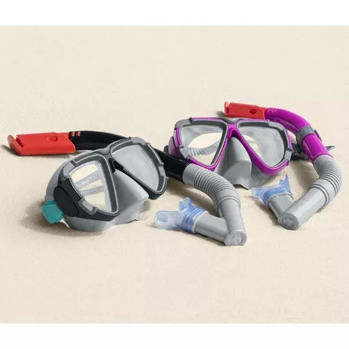 cumpără Accesoriu pentru înot Bestway 24029BW Set de înot (mască, snorkel), 14+, 2 culori în Chișinău 