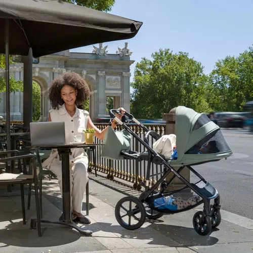 cumpără Сărucior pentru copii KinderKraft 2в1 Prime 3 KSPRIM03BRW2000 Velvet Mocca în Chișinău 