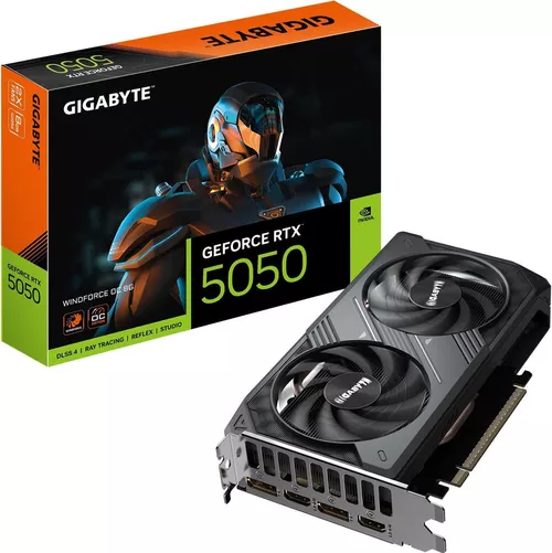 купить Видеокарта Gigabyte GeForce RTX™ 5050 WINDFORCE OC 8G / 8GB GDDR6 в Кишинёве 
