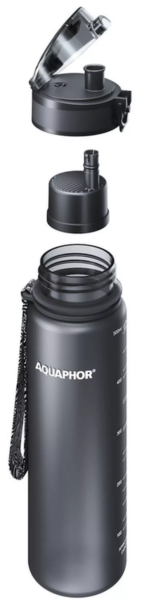cumpără Sticlă apă Aquaphor Set City classic black 500ml + cartus City 2buc în Chișinău 