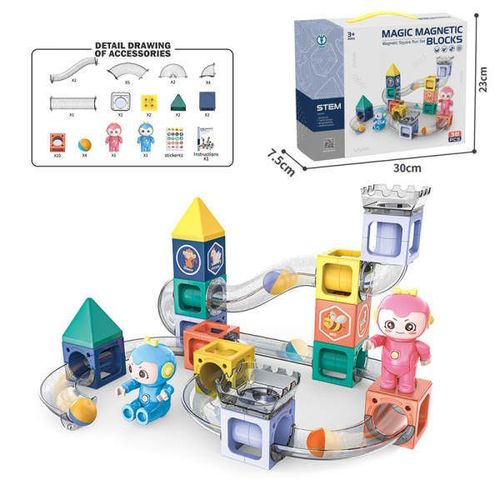 cumpără Set de construcție ToyMall 000891 magnetic 38 piese în Chișinău 
