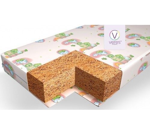 Saltea pentru copii Veres Bicoconut+ (120 x 60 x 8 cm) 