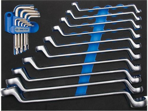 cumpără Set de unelte de mână King Tony 934-010MRVD в ложаментах 286 ед. VAG, MB, OPEL, BMW, Japanese în Chișinău 