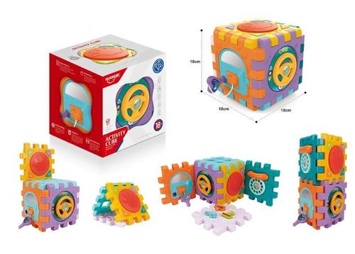 купить Развивающая доска Huanger (78546) Cub educativ cu forme HE0530 в Кишинёве 