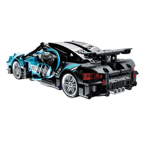 купить Конструктор iM.Master 5808 Supercar albastru, Mechanical Master, cu inerție, 422pcs в Кишинёве 