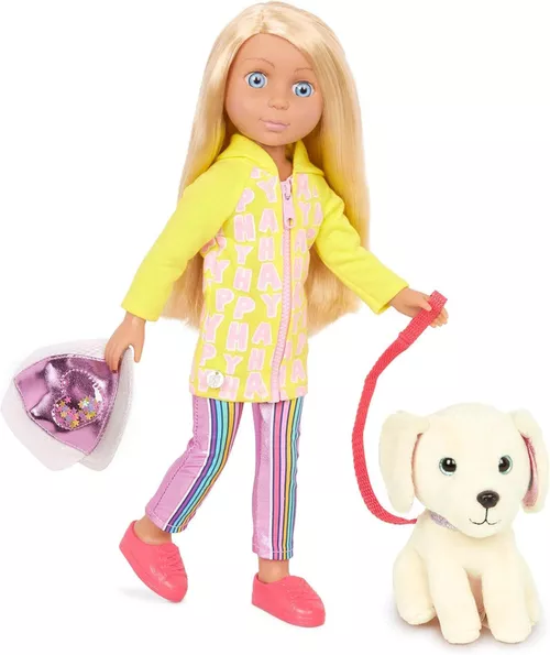 cumpără Păpușă Battat GG51096Z Papusa Glitter Girls Lora 35cm cu catelusi Cleo, 57432 în Chișinău 