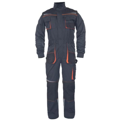 cumpără Îmbrăcăminte de lucru Cerva 03560023G30XX Комбинезон EMERTON STRETCH (цельный) Черный/Оранжевый (56) în Chișinău 
