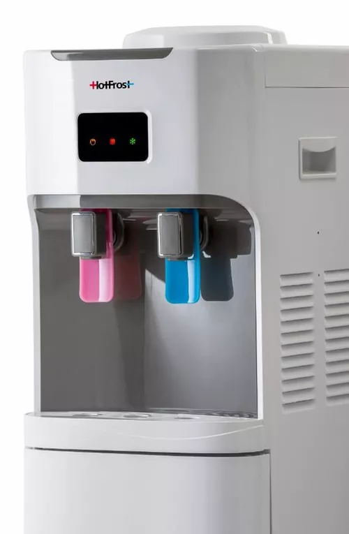 cumpără Cooler pentru apă HotFrost V115C + Butelie cu apă potabilă „Apă bună” (19 l) cadou în Chișinău 