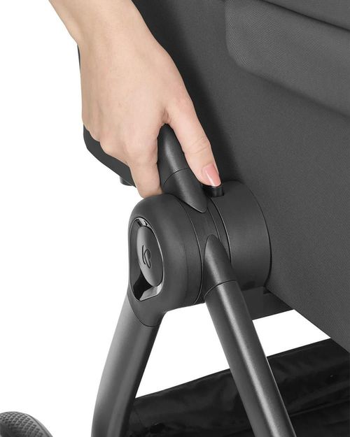 купить Детская коляска Kikka Boo Modena Dark Grey 2027 3in1 (3800171225700) в Кишинёве 