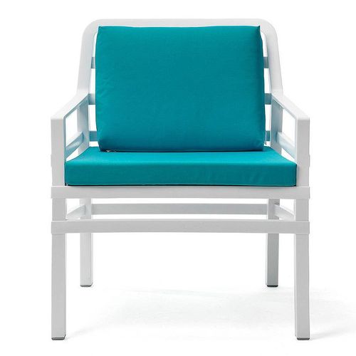 купить Кресло с подушками Nardi ARIA BIANCO sardinia 40330.00.072.072 (Кресло с подушками для сада и терас) в Кишинёве 