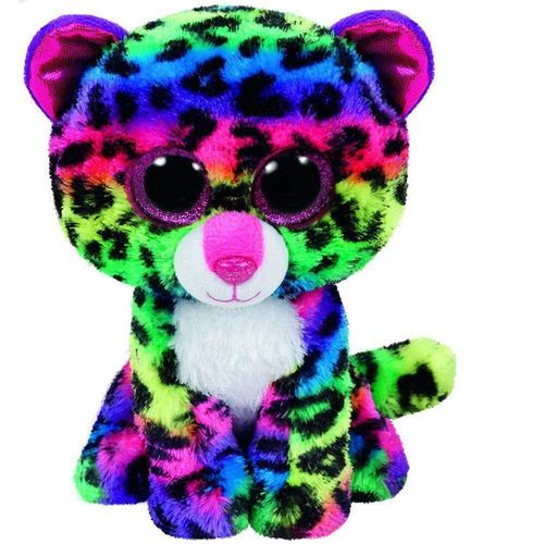 купить Мягкая игрушка TY TY37189 DOTTY multicolor leopard 15 cm в Кишинёве 