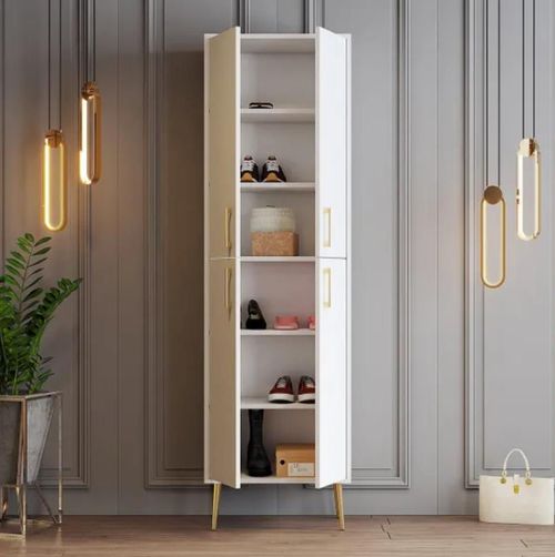 cumpără Raft pentru încălțăminte Trendy Berlin A, alb, auriu în Chișinău 