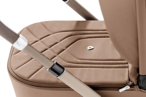 купить Детская коляска DadaPrams Carucior 2in1 Flux Beige + Adaptoare в Кишинёве 