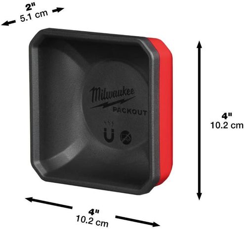 cumpără Sistem de depozitare a instrumentelor Milwaukee 4932493380 PACKOUT magnetic BIN 10x10cm în Chișinău 