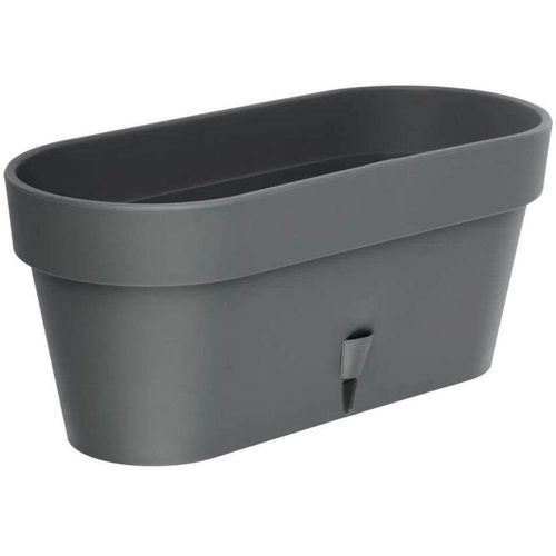 cumpără Ghiveci pentru flori Santino Jardiniera Latina Window Box (6.7L, Antracit) în Chișinău 