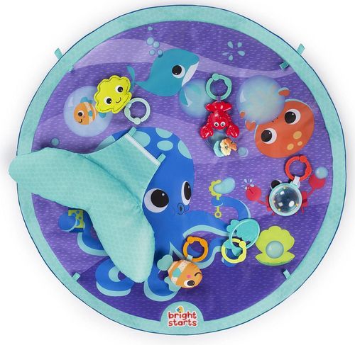 купить Коврик игровой Bright Starts 11393 Salteluta de activitati Explore & Go Whale в Кишинёве 