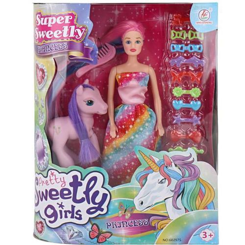 cumpără Păpușă Essa 60308/60297HWT-3 Păpușa cu accesorii pentru păr, 29cm în Chișinău 