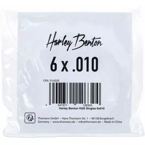 купить Струна для музыкального инструмента Harley Benton HQS Singles 010 в Кишинёве 