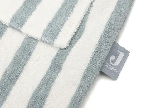 cumpără Haine pentru copii Jollein 060-809-68085 Halatel de baie Stripe Terry Sea Green GOTS (3-4 ani) în Chișinău 