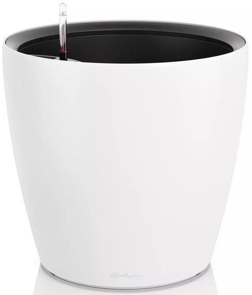 купить Цветочный горшок Lechuza Classico Color 50, White в Кишинёве 