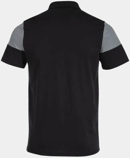 cumpără Îmbrăcăminte sport Joma Crew V Short Sleeve Polo Black Grey (XL) 103297.111 în Chișinău 