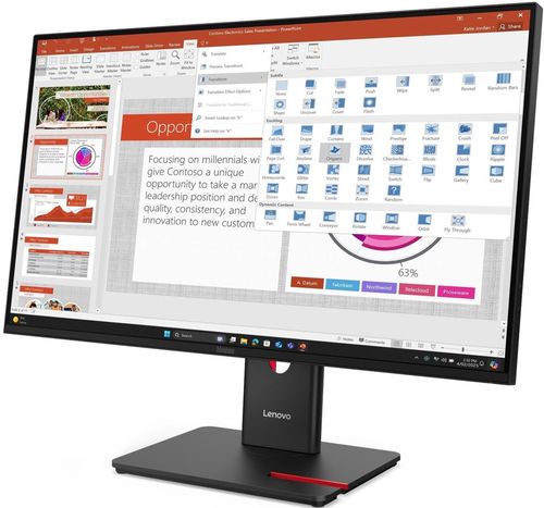 купить Монитор Lenovo T24D-40 Black (64B9GAT1EU) в Кишинёве 