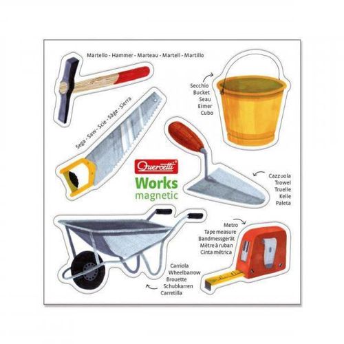 cumpără Puzzle Quercetti Q0623 Puzzle magnetic Montessori în Chișinău 