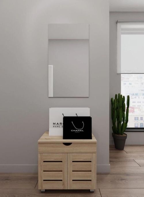 купить Полка для обуви Fabrik Home Модуль 12 (600x550x355) Дуб сонома в Кишинёве 