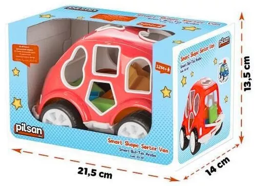 cumpără Sortator Pilsan 03187Red Mașină de sortare cu forme geometrice, roșie în Chișinău 