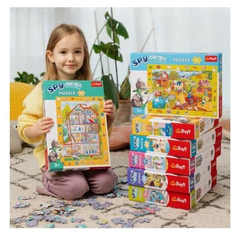 cumpără Puzzle Trefl 15593 Spy Guy. In casa, 24el în Chișinău 