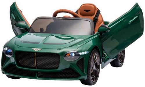 cumpără Mașină electrică pentru copii Kids car 8010317DR_Green Bentley Bacalar, 12V7AH, scaune din piele în Chișinău 