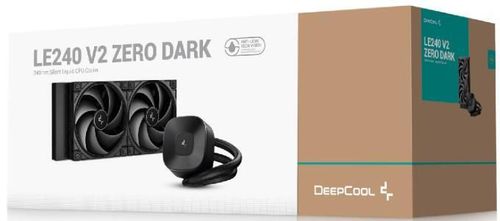 купить Кулер Deepcool LE240 V2 ZERO DARK Black в Кишинёве 