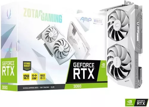 купить Видеокарта ZOTAC GeForce RTX 3060 AMP White Edition 12GB GDDR6 в Кишинёве 
