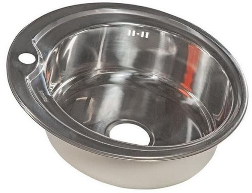 cumpără Chiuvetă bucătărie Rubano HD510P incastrabila 510x180mm. inox, luciu-0,8mm în Chișinău 