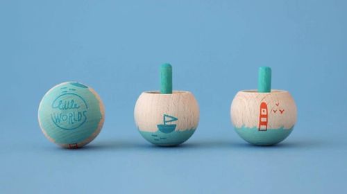 cumpără Jucărie Londji BF018 Spinning Top MIX Little Worlds (SET 12+13) în Chișinău 