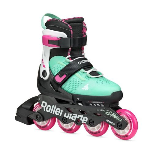 cumpără Role Rollerblade 86B0751520NG03 Microblade XT, 28-32, Nero/Verde Mare în Chișinău 