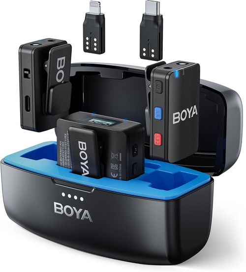 cumpără Microfon Boya BOYAMIC, 3 Audio Adapter, Lavaier Included, Black în Chișinău 
