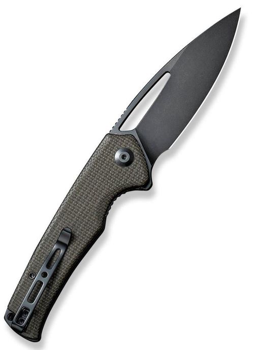 купить Нож походный Sencut S21013-3 Mims, mâner Canvas Micarta, Liner Lock в Кишинёве 