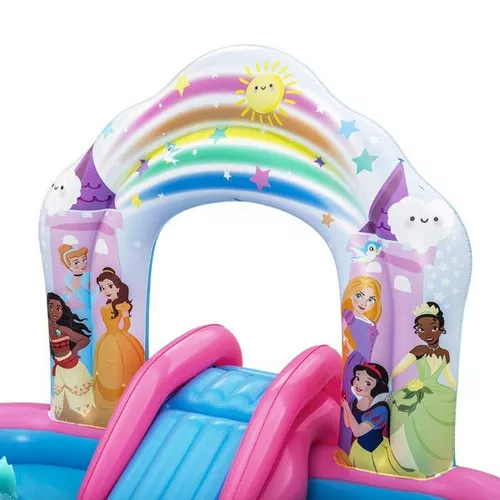 cumpără Piscină gonflabilă Bestway 9103YBW Disney Princess, 221x193x140 cm, 2+ în Chișinău 
