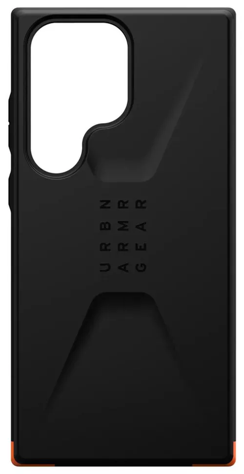 купить Чехол для смартфона UAG 214136114040 Galaxy S23 Ultra Civilian - Black в Кишинёве 