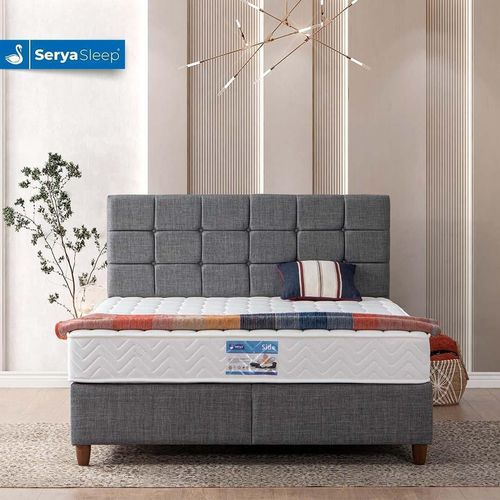 купить Кровать oskar Side Havana Gri 17 (без матраса) В116/Ш+3/Т+10см 140×200 в Кишинёве 