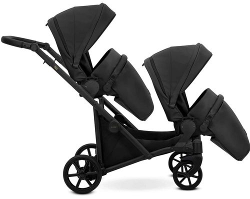 cumpără Сărucior pentru copii Kunert Carucior pentru gemeni Brav Duo Black (BD-01) în Chișinău 