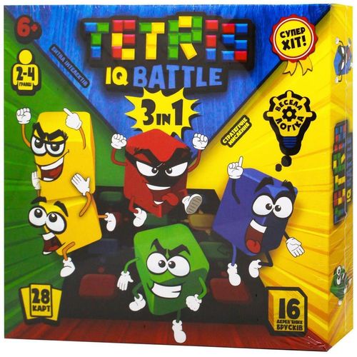 купить Настольная игра miscellaneous 9735 Joc de masa Tetris IQ battle 3 in1 23119 в Кишинёве 