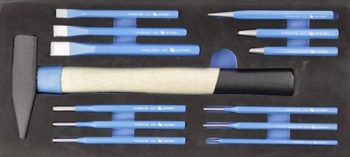 купить Система хранения инструментов Hoegert HT7G049-338 Тележка инструментальная 7 ящиков, 338 предмета в Кишинёве 