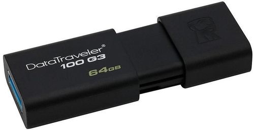купить Флеш память USB Kingston 64GB DataTraveler 100 G3 в Кишинёве 