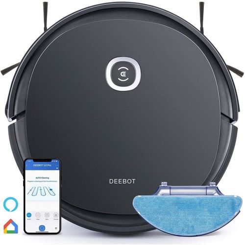 cumpără Aspirator robot Ecovacs Deebot U2 Pro Black în Chișinău 