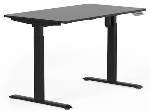 купить Офисный стол Kulik System E-TABLE UNIVERSAL Black/Black в Кишинёве 